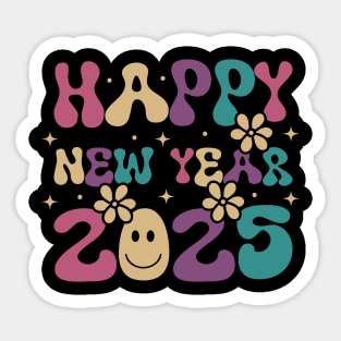 Happy New Year 2025 Sticker